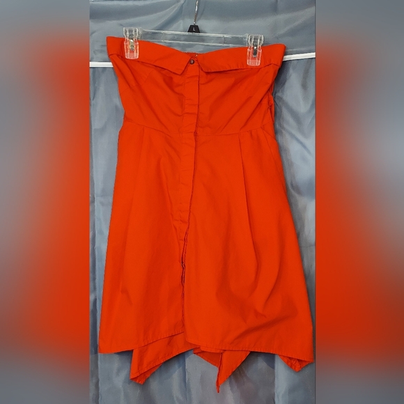 FREE PEOPLE STRAPLESS HANKERCHIEF DRESS SIZE 4 (never worn) - Picture 1 of 6